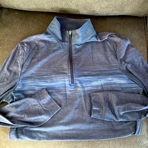 PGA Tour quarter zip long sleeve golf shirt size Med⛳️